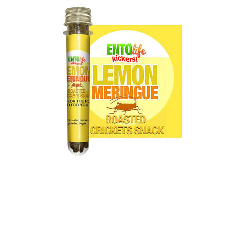Entosense - Lemon Meringue Roasted Cricket Snack Tubes - 6 x 10g - Snacks | Delivery near me in ... Farm2Me #url#