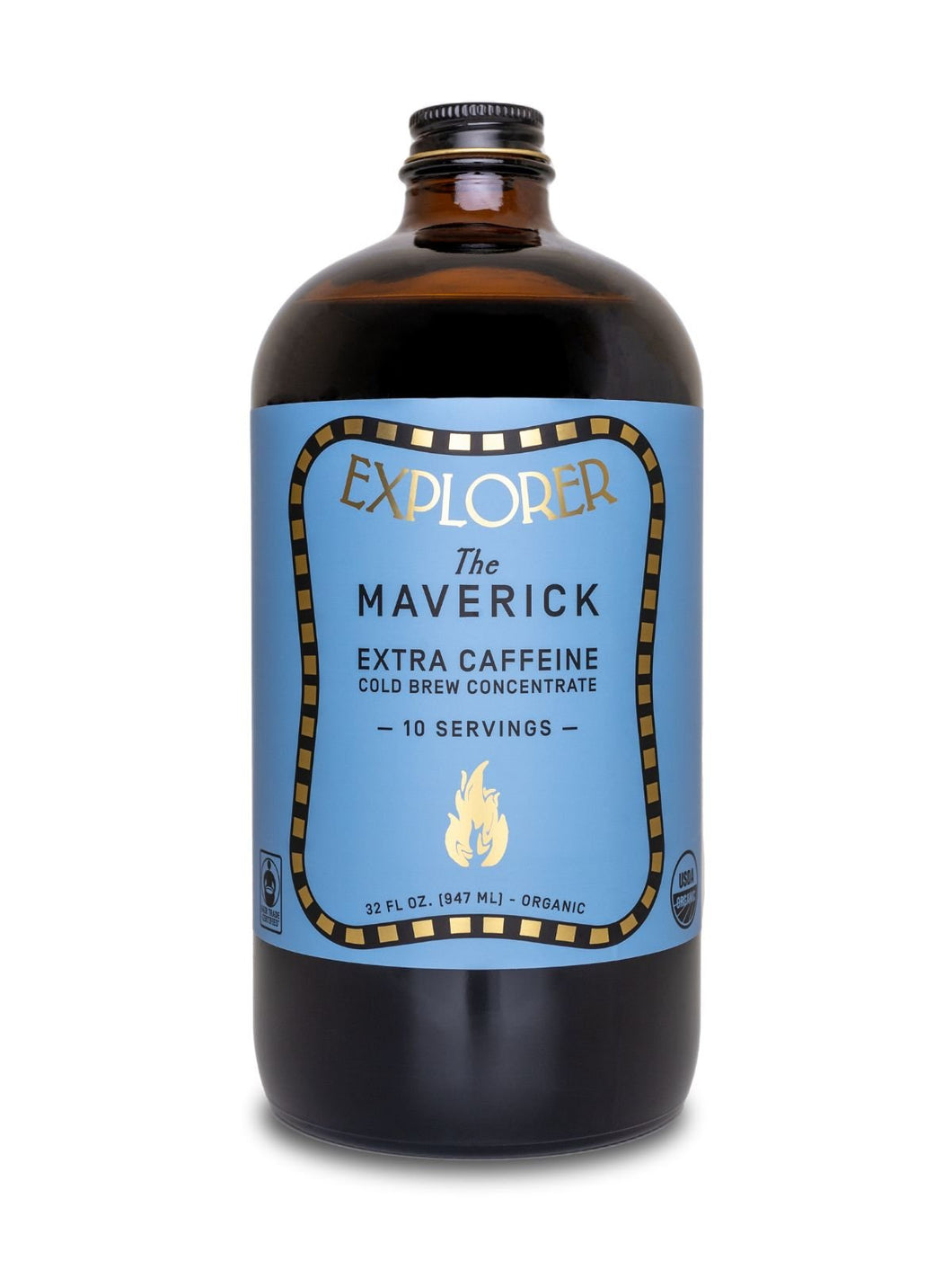 Explorer Cold Brew - The Maverick Extra Strength Cold Brew Concentrate | 32oz | Makes 20 Cups by Explorer Cold Brew - | Delivery near me in ... Farm2Me #url#