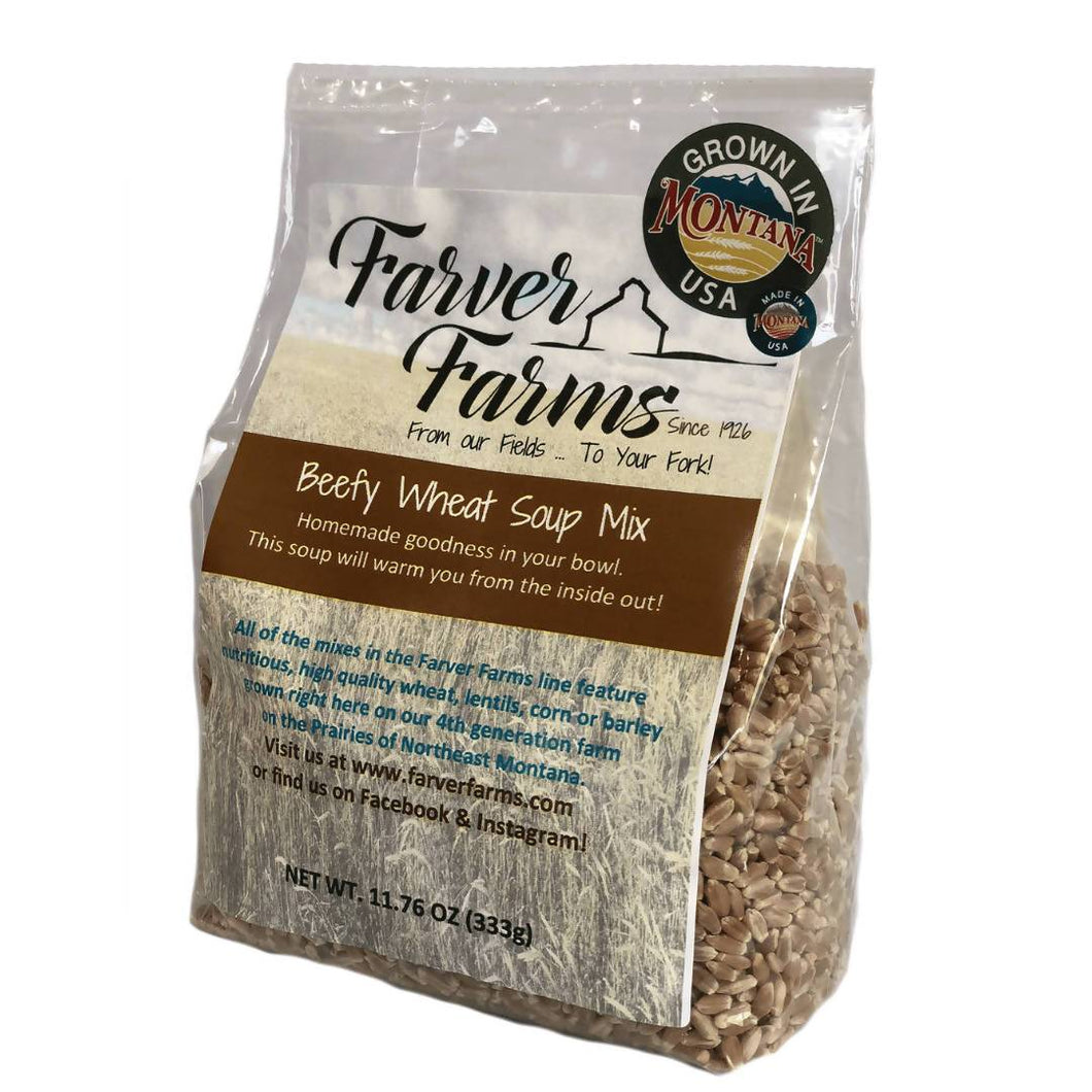 Farm2Me - Pantry - Farver Farms - Beefy Wheat Soup Mix - 16 x 11.76oz - Beefy Wheat Soup Mix - 16 x 11.76oz - WB6247