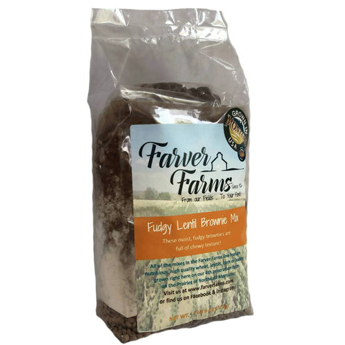 Farm2Me - Pantry - Farver Farms - Fudgy Lentil Brownie Mix - 8 x 717g - Fudgy Lentil Brownie Mix - 8 x 717g - LBEM