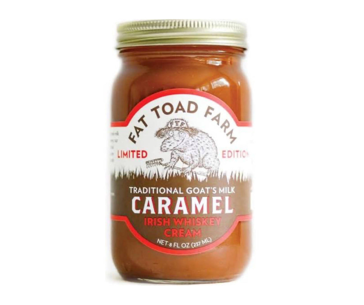 Fat Toad Farm Irish Whiskey Goat's Milk Caramel Jars - 12 x 8oz | Fat ...
