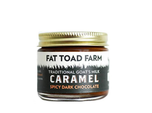 Fat Toad Farm - Fat Toad Farm Spicy Dark Chocolate Goat's Milk Caramel Jars - 12 x 2oz - Pantry | Delivery near me in ... Farm2Me #url#