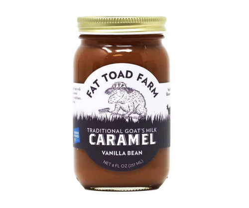 Fat Toad Farm - Fat Toad Farm Vanilla Bean Goat's Milk Caramel Jars - 12 x 8oz - Pantry | Delivery near me in ... Farm2Me #url#
