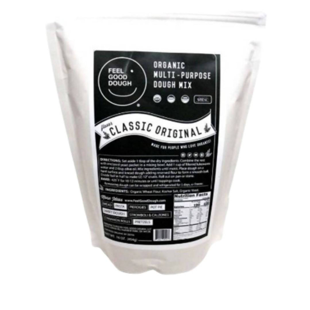 Organic Multi-Purpose Dough Mix Bags - 5 x 16oz