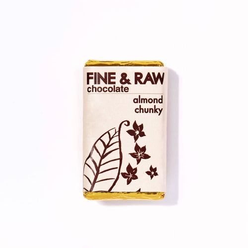 FINE & RAW chocolate - Fine and Raw Almond Chunky Chocolate Bars, Organic - 10 Bars x 1.5oz - Candy & Chocolate | Delivery near me in ... Farm2Me #url#