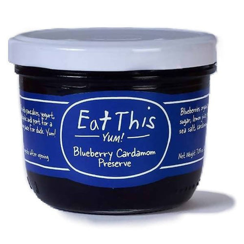Firehouse Jams, LLC DBA Eat This Yum - Blueberry Cardamom Jam Jars - 12 Jars x 7oz - Pantry | Delivery near me in ... Farm2Me #url#