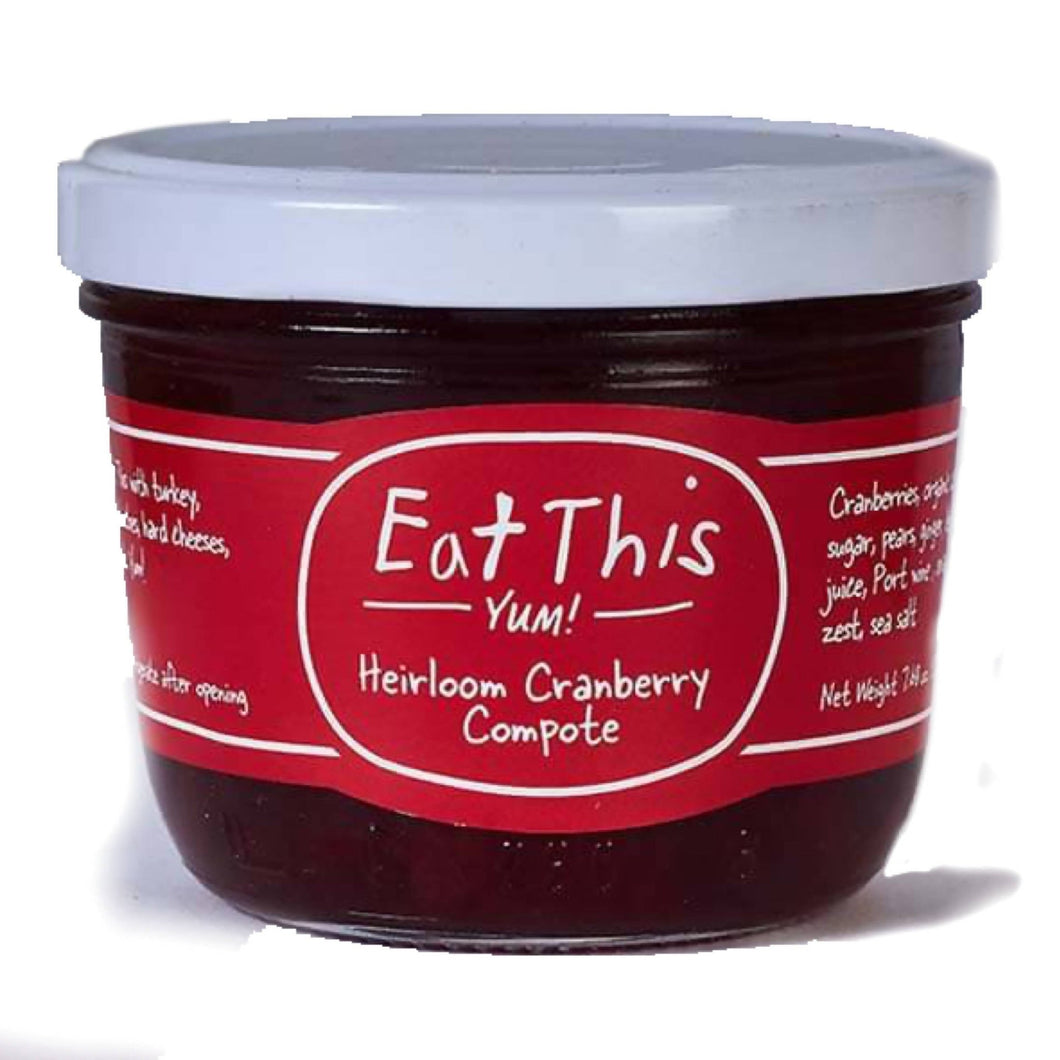 Firehouse Jams, LLC DBA Eat This Yum - Cranberry Compote Jam- Heirloom - Tub - 32oz - Pantry | Delivery near me in ... Farm2Me #url#