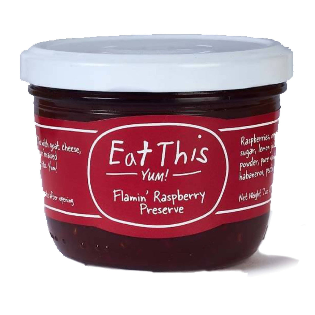 Firehouse Jams, LLC DBA Eat This Yum - Flamin Raspberry Jam Jars - 12 x 7oz - Pantry | Delivery near me in ... Farm2Me #url#