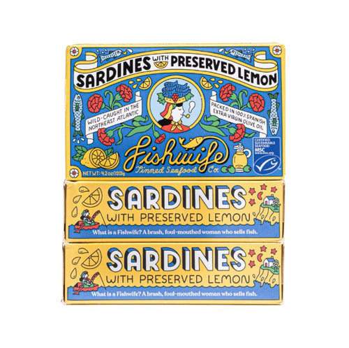 Fishwife - Fishwife Sardines with Preserved Lemon (12-Pack) - WHOLESALE - | Delivery near me in ... Farm2Me #url#
