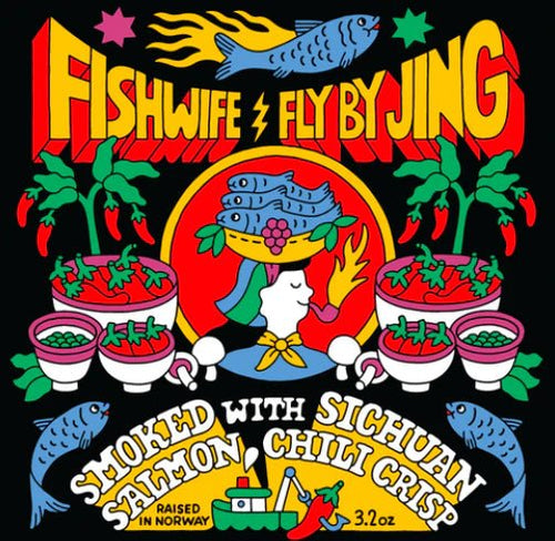 Fishwife - Fishwife Smoked Salmon with Fly By Jing Sichuan Chili Crisp (36-Pack) - WHOLESALE - | Delivery near me in ... Farm2Me #url#