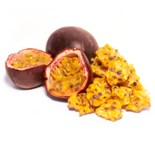 Load image into Gallery viewer, The Rotten Fruit Box Freeze Dried Passion Fruit Snack
