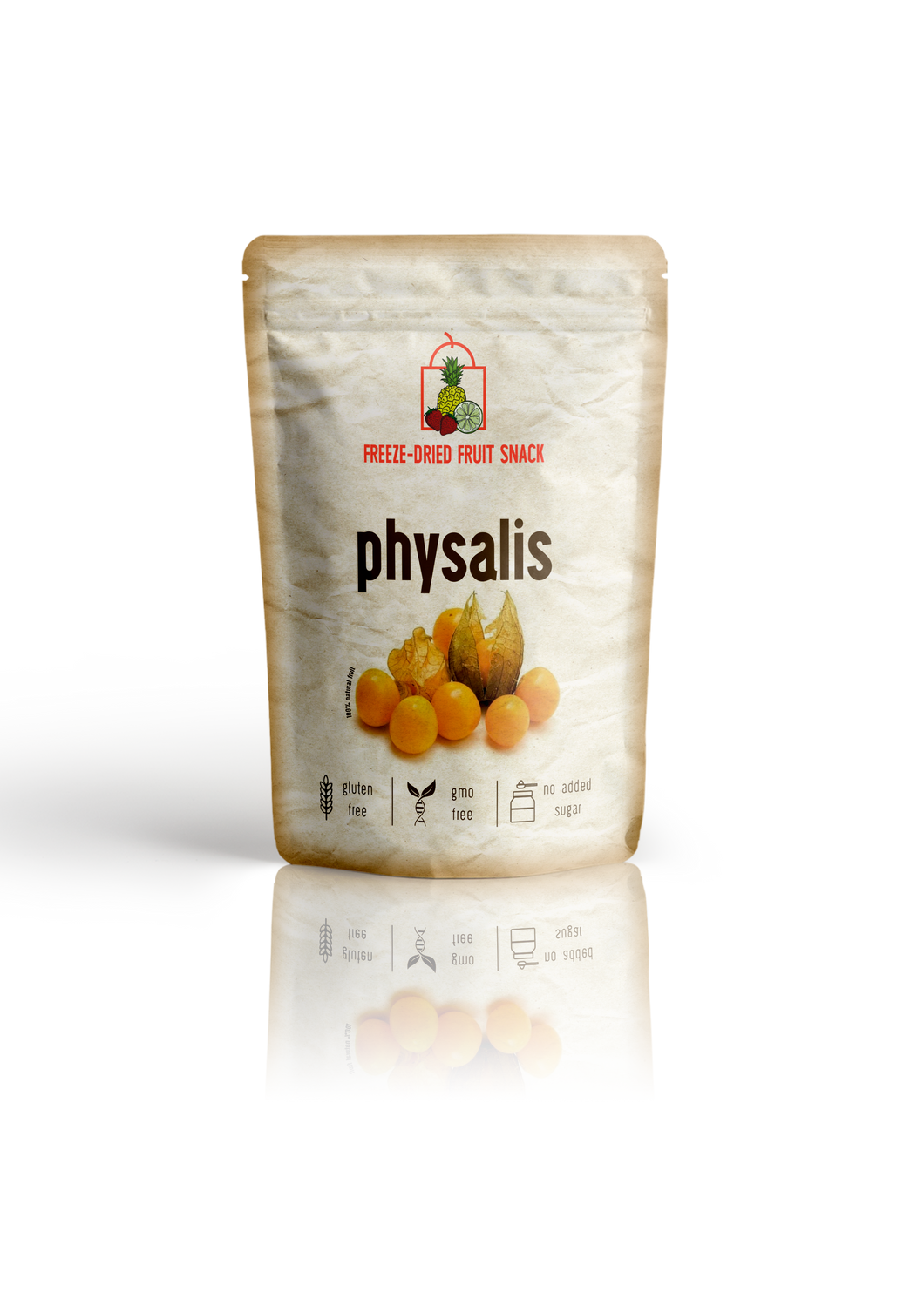 The Rotten Fruit Box Freeze Dried Organic Physalis (Groundcherry) Snack