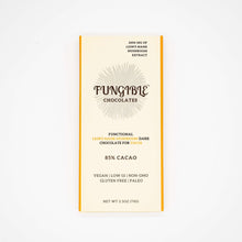 Load image into Gallery viewer, Fungible Chocolates - Functional Lion&#39;s Mane Mushroom Dark Chocolate Bar for Focus (85% cacao) by Fungible Chocolates - | Delivery near me in ... Farm2Me #url#
