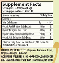 Load image into Gallery viewer, Goldmine Adaptogens - Supershroom Immunity Support by Goldmine Adaptogens - | Delivery near me in ... Farm2Me #url#
