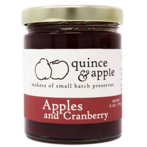 Gourmet Indulgences, LLC - Apples and Cranberry Preserve Jars - 12 x 6oz - Pantry | Delivery near me in ... Farm2Me #url#