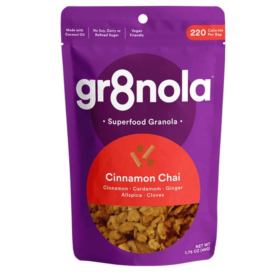 gr8nola - Cinnamon Chai Granola Packs - 60 x 1.75oz - Snacks | Delivery near me in ... Farm2Me #url#