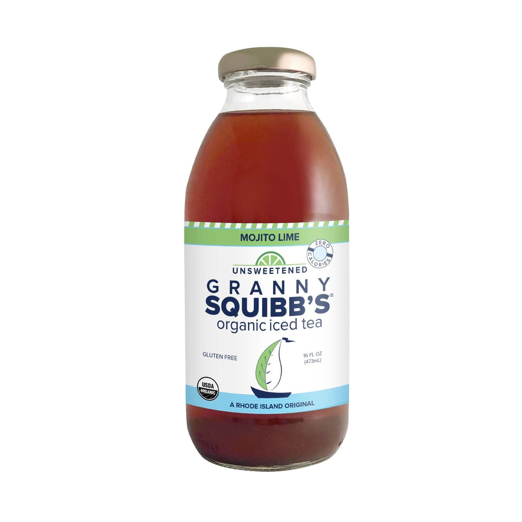 Granny Squibb’s Organic Iced Tea - Mojito Lime Unsweetened Organic Iced Tea - 12 x 16oz - Drinks | Delivery near me in ... Farm2Me #url#