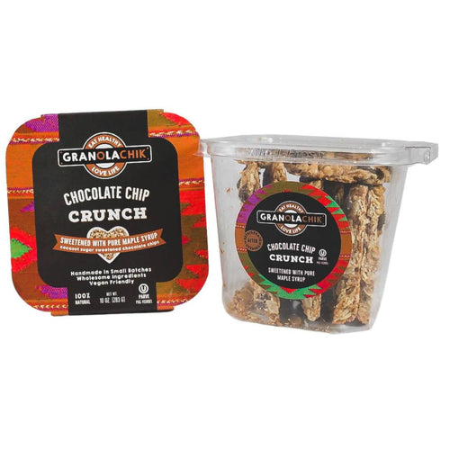 Granola Chik - Granola Chik Chocolate Chip Crunch Containers - 6 containers x 10oz - Pantry | Delivery near me in ... Farm2Me #url#