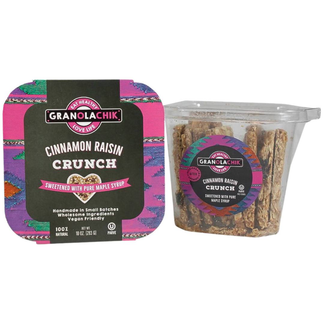 Granola Chik Cinnamon Raisin Crunch Containers - 10 containers x 10oz ...