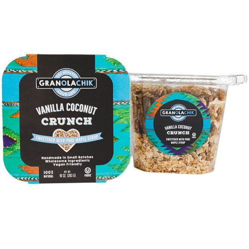 Granola Chik - Granola Chik Vanilla Coconut Crunch Containers - 6 containers x 10oz - Pantry | Delivery near me in ... Farm2Me #url#