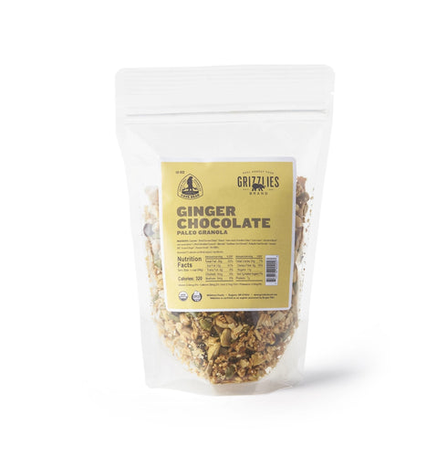 Grizzlies Brand - Ginger Chocolate Paleo Granola Bags - 12 x 12oz - Snacks | Delivery near me in ... Farm2Me #url#