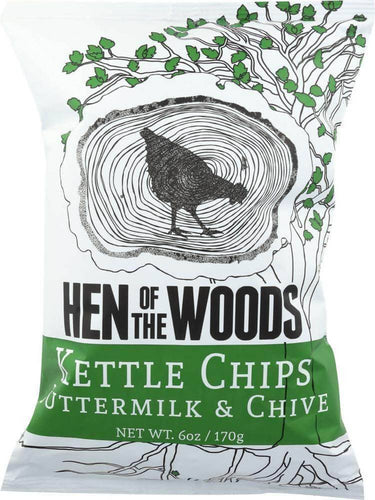 Hen of the Woods LLC - Buttermilk & Chive Kettle Chips Bags - 24 x 6oz - Snacks | Delivery near me in ... Farm2Me #url#