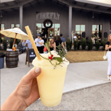 Load image into Gallery viewer, holiday inspired frozen lemonade with berries
