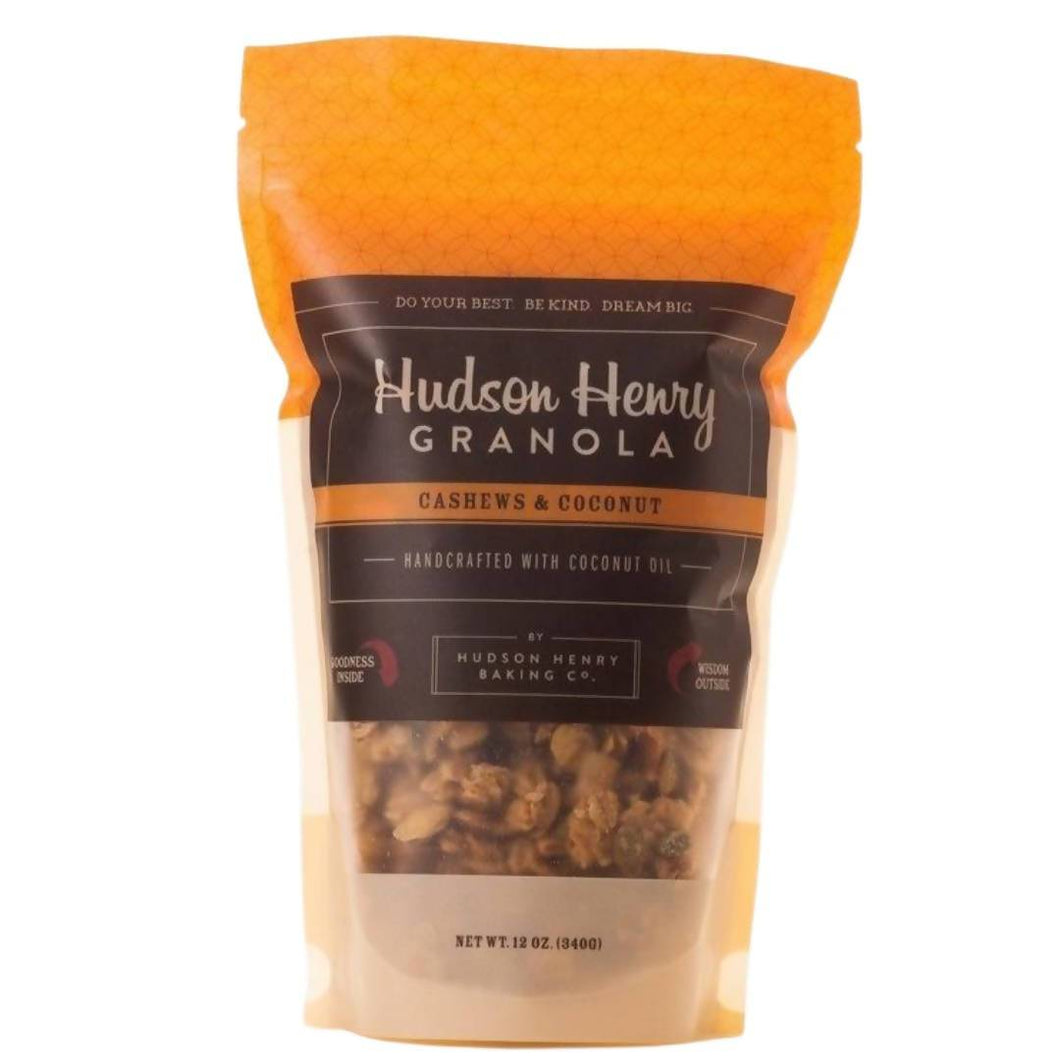 Hudson Henry Baking Co. - Cashews & Coconut Granola Bags - 12 x 12oz - Pantry | Delivery near me in ... Farm2Me #url#