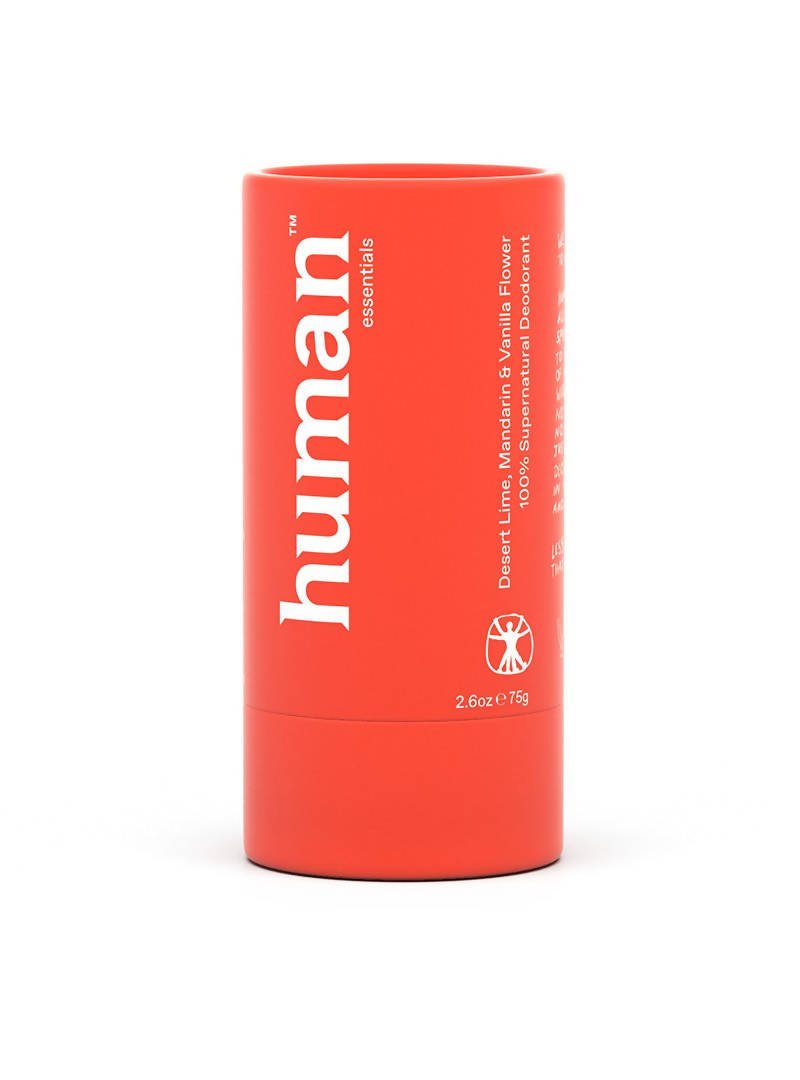 Human Essentials - Desert Lime, Mandarin & Vanilla Flower Supernatural Deodorant - Deodorant - Farm2Me - DEO-VAN - 787269378476 -