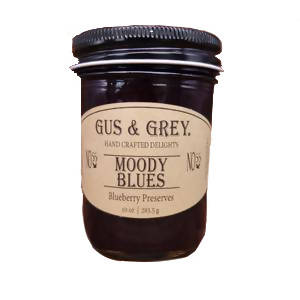 Blueberry Jam (Moody Blues) Jars  - 6 x 10oz