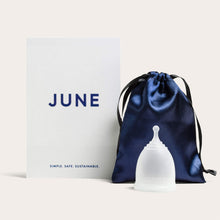Load image into Gallery viewer, JUNE | The Original June Menstrual Cup - June Cup + Mini Wash by JUNE | The Original June Menstrual Cup - | Delivery near me in ... Farm2Me #url#
