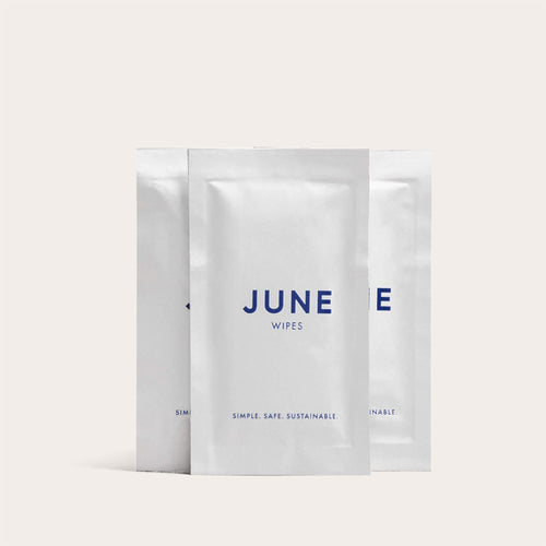 JUNE | The Original June Menstrual Cup - June Cup Wipes (10 Pack) by JUNE | The Original June Menstrual Cup - | Delivery near me in ... Farm2Me #url#