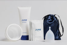 Load image into Gallery viewer, JUNE | The Original June Menstrual Cup - The Basic Original Cup Kit by JUNE | The Original June Menstrual Cup - | Delivery near me in ... Farm2Me #url#
