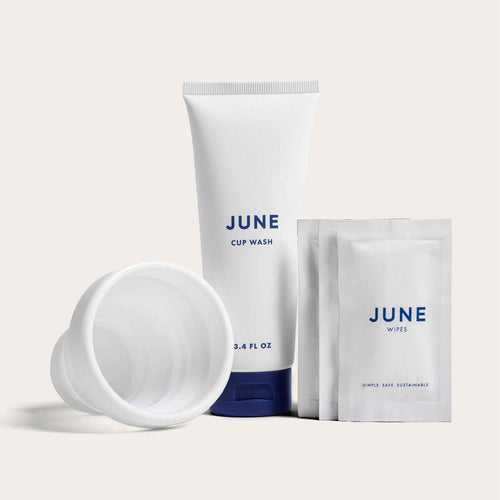 JUNE | The Original June Menstrual Cup - The Complete Aftercare Kit by JUNE | The Original June Menstrual Cup - | Delivery near me in ... Farm2Me #url#