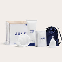 Load image into Gallery viewer, JUNE | The Original June Menstrual Cup - The Complete Period Kit by JUNE | The Original June Menstrual Cup - | Delivery near me in ... Farm2Me #url#
