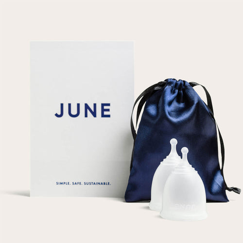 JUNE | The Original June Menstrual Cup - The June Cup - 2 Pack by JUNE | The Original June Menstrual Cup - | Delivery near me in ... Farm2Me #url#