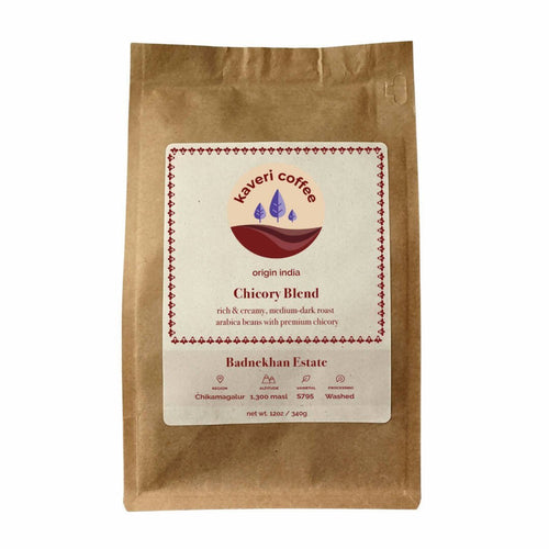 Kaveri Coffee - Blend Chicory Coffee Medium-Dark Roast (Whole Bean) Bags - 6 bags x 12oz - Beverage | Delivery near me in ... Farm2Me #url#