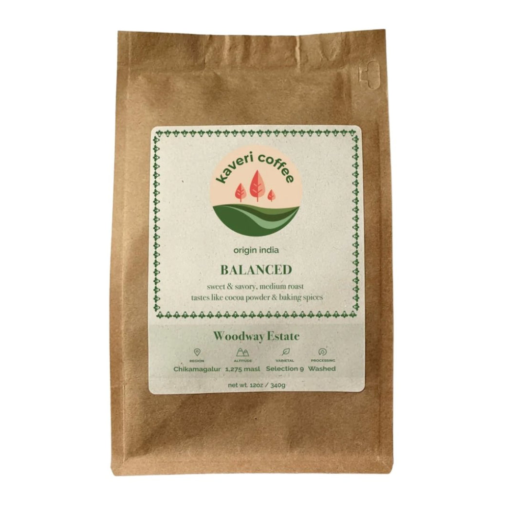 Woodway Estate - Medium Roast Bags (Whole Beans) - 6 bags x 12 oz