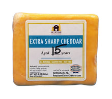 Load image into Gallery viewer, Keystone Farms Cheese - 15 Year Aged Yellow Cheddar by Keystone Farms Cheese - | Delivery near me in ... Farm2Me #url#
