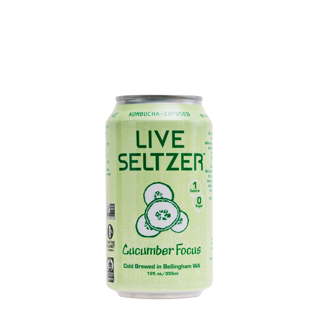 KombuchaTown - Cucumber Live Seltzer (case of 12) by KombuchaTown - | Delivery near me in ... Farm2Me #url#