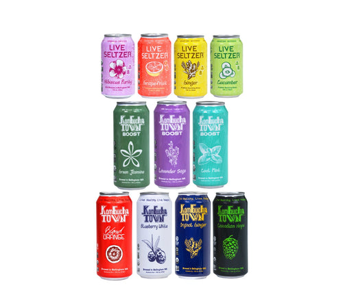 KombuchaTown - Variety Pack of Kombucha and Seltzer by KombuchaTown - | Delivery near me in ... Farm2Me #url#