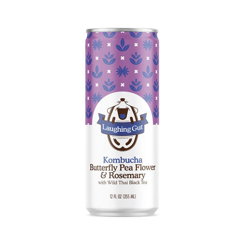 Laughing Gut Kombucha - Laughing Gut Kombucha Butterfly Pea Flower & Rosemary Cans - 12 Cans x 1 Case - Beverages | Delivery near me in ... Farm2Me #url#