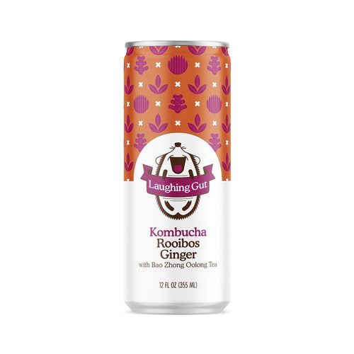 Laughing Gut Kombucha - Laughing Gut Kombucha Rooibos Ginger Cans - 12 Cans x 1 Case - Beverages | Delivery near me in ... Farm2Me #url#