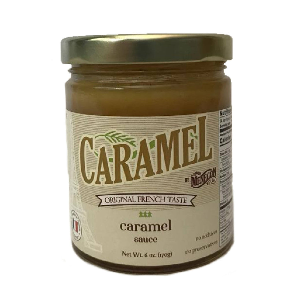 MENEGON COMPANY - Caramel Sauce - Original French Salted Caramel Sauce Jars - 12 x 6oz - dairy | Delivery near me in ... Farm2Me #url#