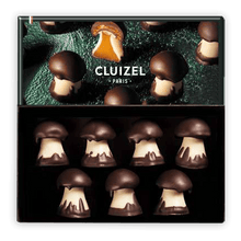 Load image into Gallery viewer, Michel Cluizel Chocolate Mushroom Truffles w/ Caramel
