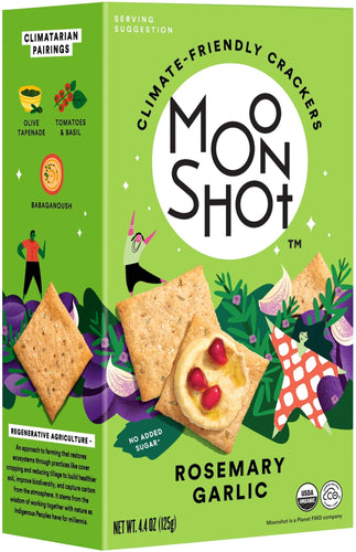 Moonshot Snacks - Moonshot Snacks Rosemary Garlic Crackers - | Delivery near me in ... Farm2Me #url#