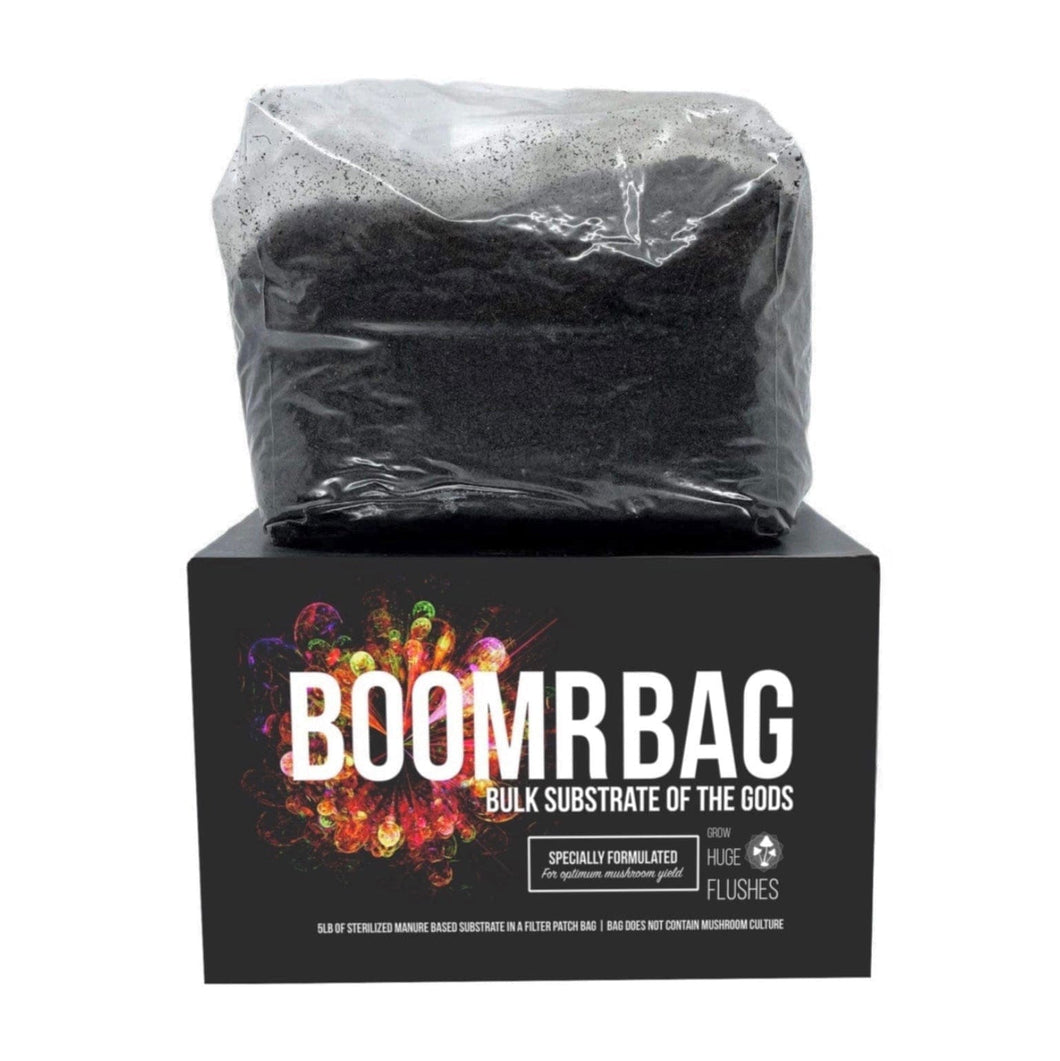 North Spore - ‘Boomr Bag’ Manure Sterile Mushroom Bulk Substrate by North Spore - Fresh Exotic Certified Organic Mushrooms - Farm2Me - carro-6426508 - 851555008931 -