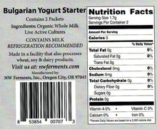 Load image into Gallery viewer, NW FermentsonWpK820 - Bulgarian Yogurt Starter - Bulgarian yogurt starter culture | Delivery near me in ... Farm2Me #url#
