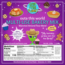 Load image into Gallery viewer, Grain Free Planet Keto Multi-Use Bakery Mix
