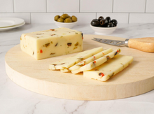 Load image into Gallery viewer, Keystone Cheese Olive White Cheddar
